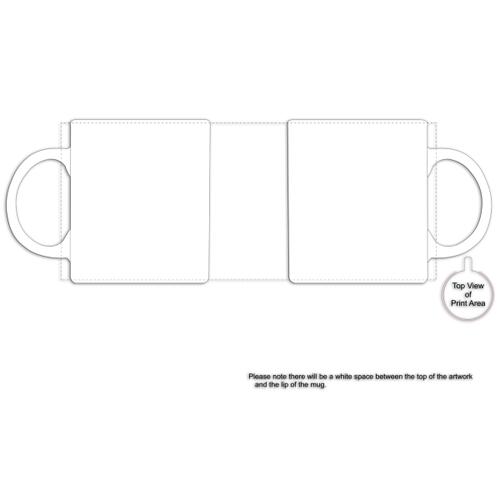 Mug - Black Rim Ceramic Mug Thumbnail